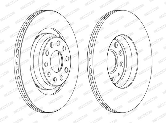 ARKA DİSK EOS-GOLF V-VI-PASSAT 05-11 -SCIROCCO-A3 SPORTBACK 8P 03-12 -SKODA SUPERB