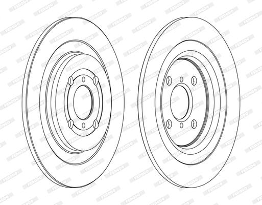 ARKA DİSK YARIS/VITZ. DAIHATSU CHARADE 11-05