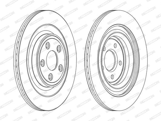ARKA FREN AYNASI JAGUAR XF 2008-2015 XJ 94-2015 XJS XK 96-2014 STYPE 02-07 CAP 326 MM