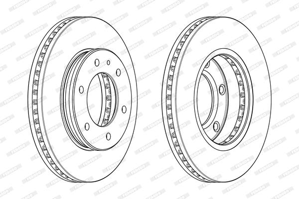 ON FREN DISKI FORD RANGER TKE 2.2-3.2 11 MAZDA BT 50 2.2TDCI 12 /