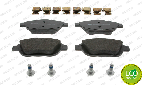 ÖN FREN BALATASI CORSA F 19 CROSSLAND 17 MOKKA 20 C3 II-III-AIRCROSS 09 C4 14 208 19 2008 19 DS3 15 15 İNÇ 283MM