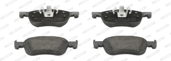 DİSK FREN BALATASI ÖN FORD FİESTA 1.0/1.1/1.5D 01/17 FORD FİESTA ST 1.5 04/18