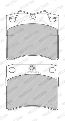 BALATA VW TRANSPORTER T4. TRANSPORTER/CARAVELLE T4