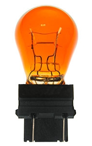 SOKETLİ DİPSİZ T25 3157A 12V. 27/7W. TURUNCU D.