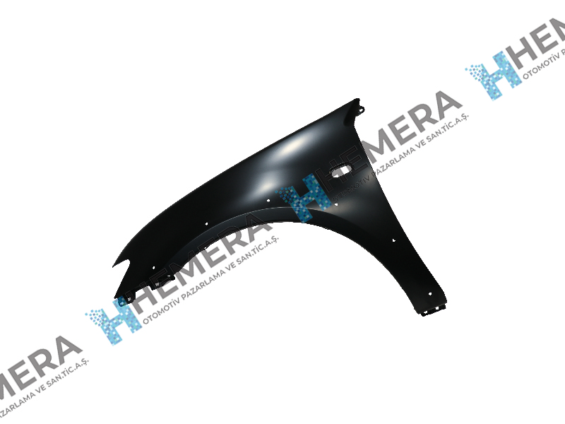 ÇAMURLUK ÖN SOL SAC SİNYAL DELİKLİ 4 KAPILI MITSUBISHI L200 2005-2010