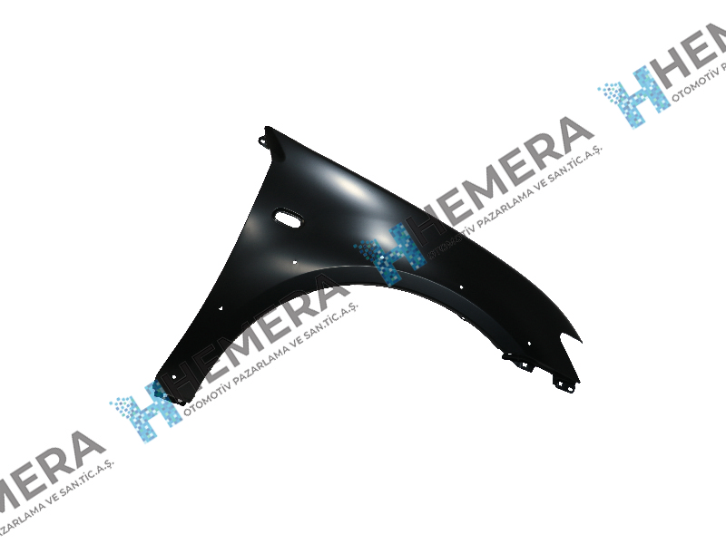 ÇAMURLUK ÖN SAĞ SAC SİNYAL DELİKLİ 4 KAPILI MITSUBISHI L200 2005-2010