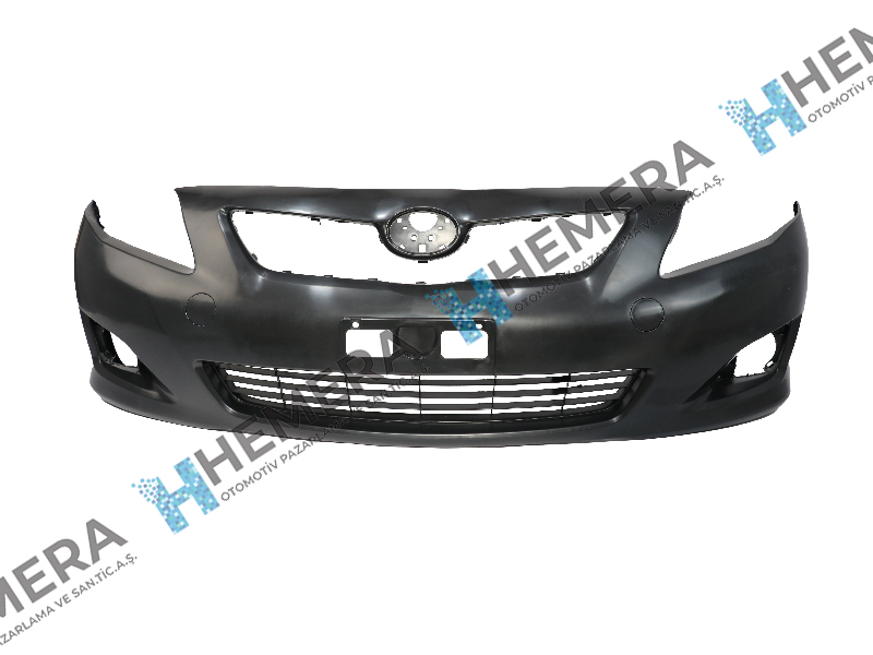 TAMPON ÖN SİSLİ IZGARALI TOYOTA COROLLA 2006