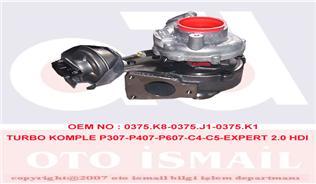 TURBO KOMPLE P307-P407-P607-C4-C5-EXPERT 2.0 HDI 7560475005S