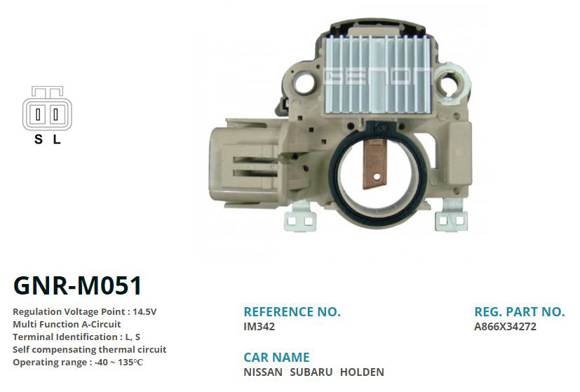12V MITSUBISHI-NISSAN-SUBARU IMPREZA-LEGACY-FORESTER L S
