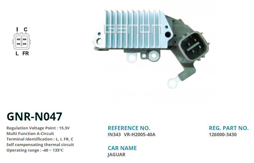 12V JAGUAR L I FR C