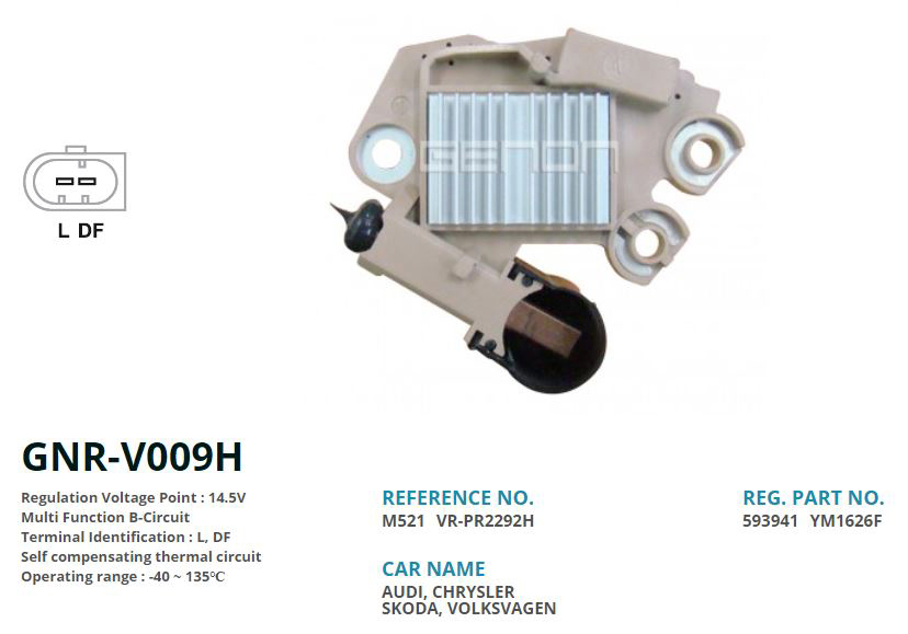 12V AUDI-CHRYSLER-SKODA-VW L DF