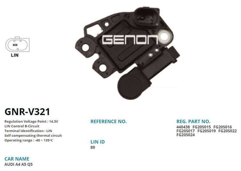 12V AUDI A4-A5-A6-A7-Q5-PORSCHE MACAN LIN
