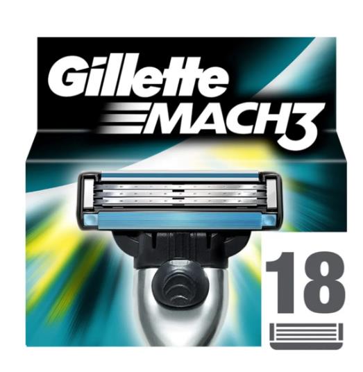 GİLLETTE MACH 3 (1 CARTRIDGE- 1 RAZOR)