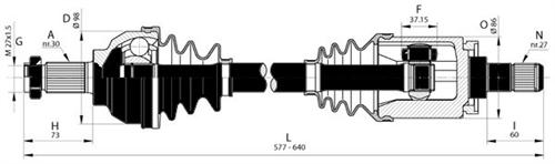 AKS KOMPLE SOL BMW E46 325Xİ 00-05 330Xİ 330XD 00-05