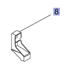 TAMPON ARKA ALT BRAKETİ CROSSLAND X