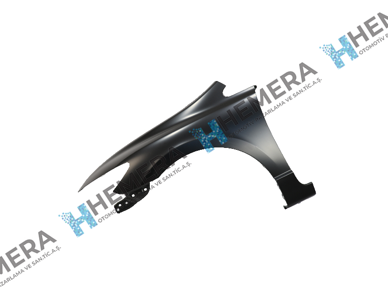 ÇAMURLUK ÖN SOL SAC SİNYAL DELİKSİZ HONDA CIVIC 2006-2011