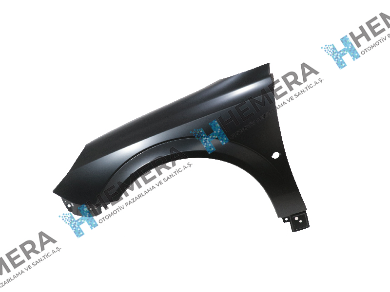 ÇAMURLUK ÖN SOL SAC SİNYAL DELİKLİ OPEL VECTRA C 2002-2008