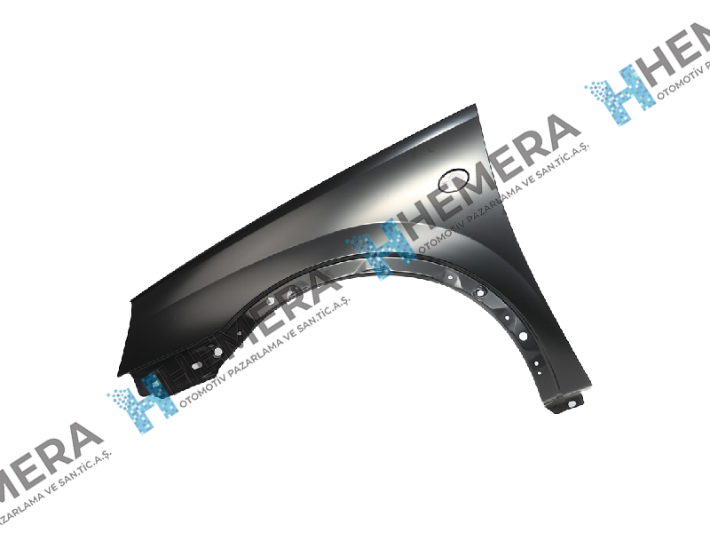 ÇAMURLUK ÖN SOL SAC SİNYAL DELİKSİZ DODİK DELİKLİ OPEL CORSA C 2001-2011