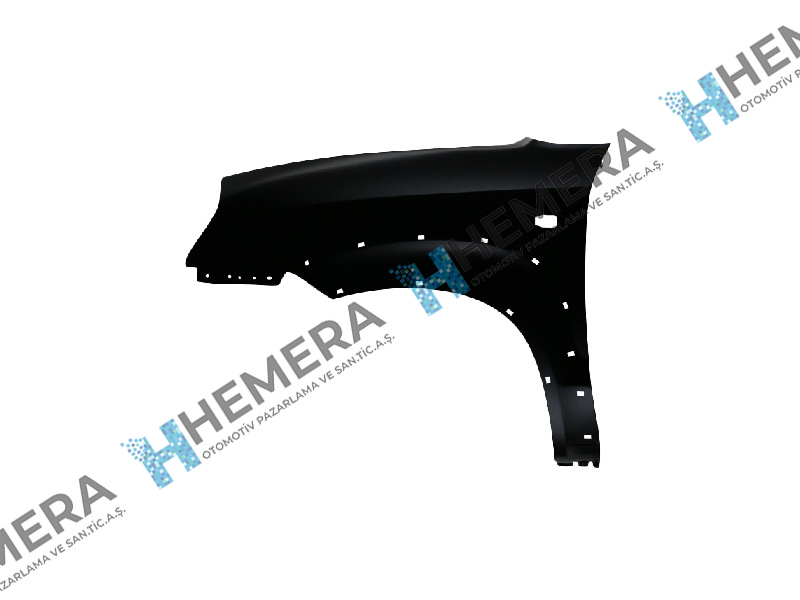 ÇAMURLUK ÖN SOL SAC SİNYAL VE DODİK DELİKLİ HYUNDAI TUCSON 2005-2010