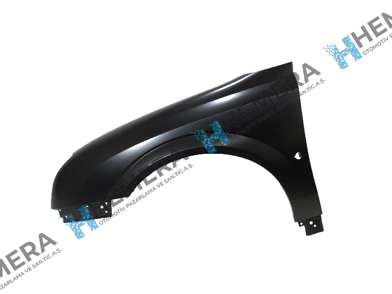 ÇAMURLUK ÖN SOL SAC SİNYAL DELİKLİ OPEL VECTRA C 2002-2008