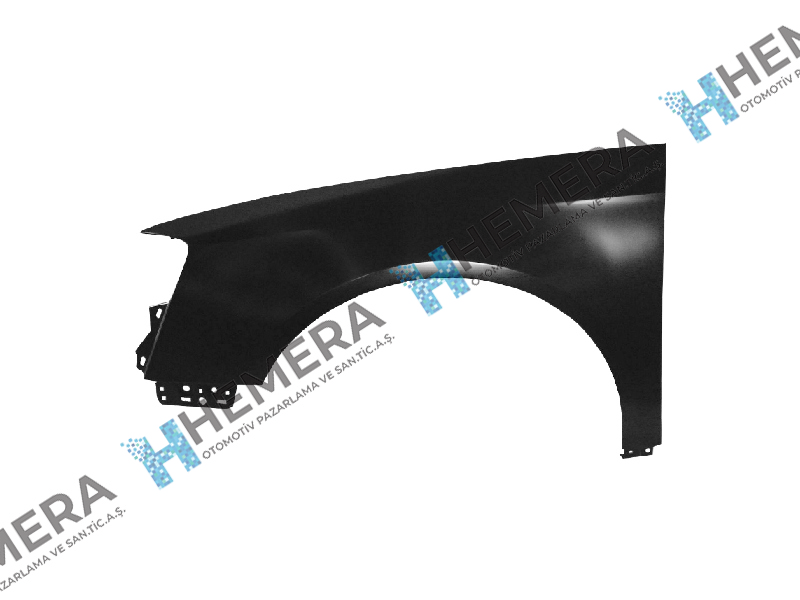 ÇAMURLUK ÖN SOL SAC SİNYAL DELİKSİZ VW PASSAT 2006-2011