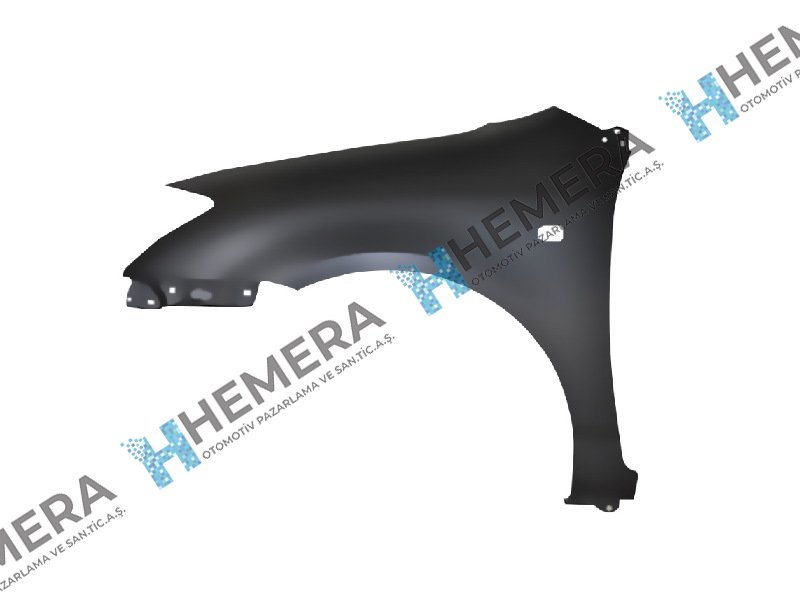 ÇAMURLUK ÖN SOL SAC SİNYAL DELİKLİ HB TOYOTA COROLLA 2002-2006