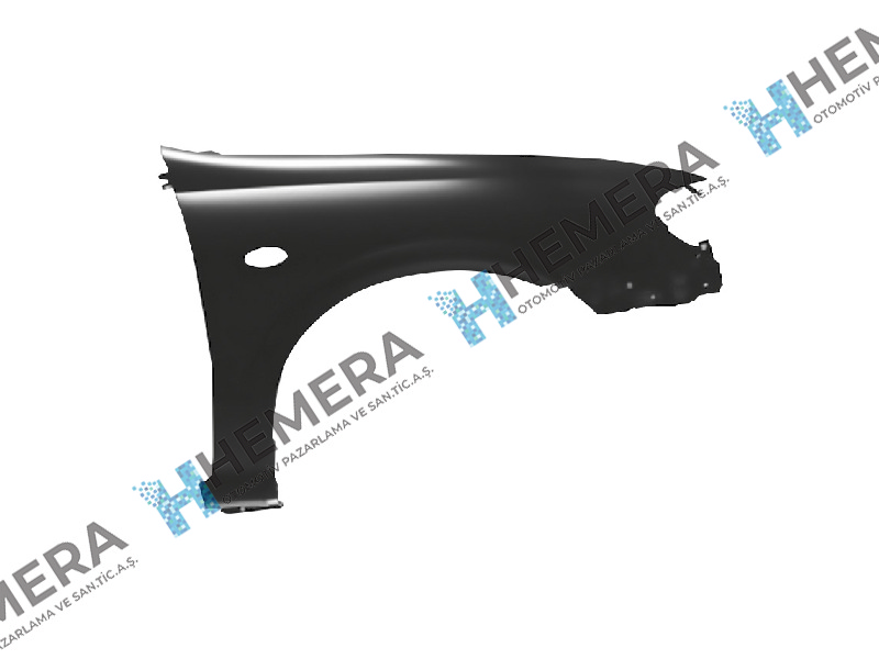 ÇAMURLUK ÖN SAĞ SAC SİNYAL DELİKLİ NISSAN MICRA 2003-2006