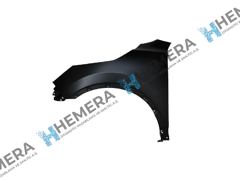 ÇAMURLUK ÖN SOL SAC SİNYAL DELİKSİZ DODİK DELİKLİ NISSAN QASHQAI 2013