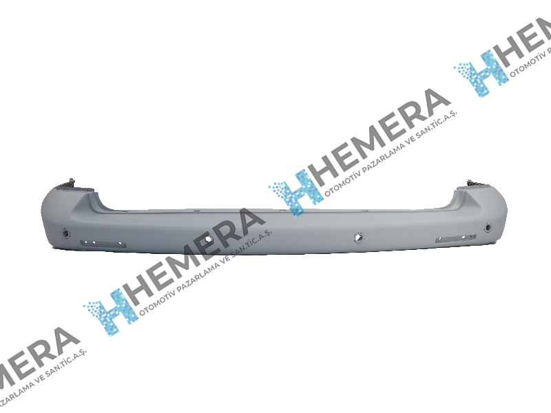 TAMPON ARKA ASTARLI 4 SENSÖRLÜ TEK BAGAJ KAPAKLI VW T5 2004