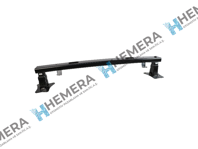 DEMİR TAMPON ARKA CITROEN BERLINGO PANELVAN 2008