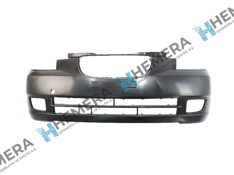 TAMPON ÖN SİSLİ SENSÖRSÜZ SİYAH KIA PICANTO 2004-2007