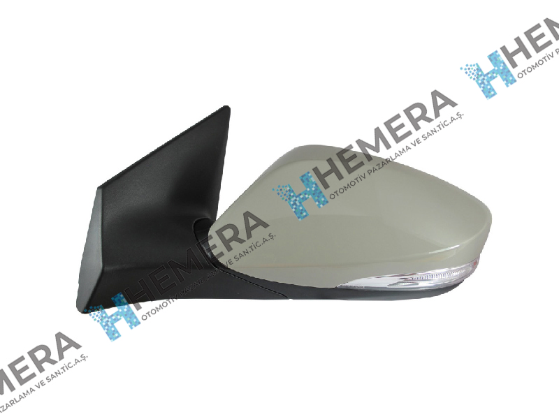 AYNA DIŞ CAM SOL KOMPLE SİNYAL Lİ ELEKTRİKLİ HYUNDAI ELANTRA 2011-2013
