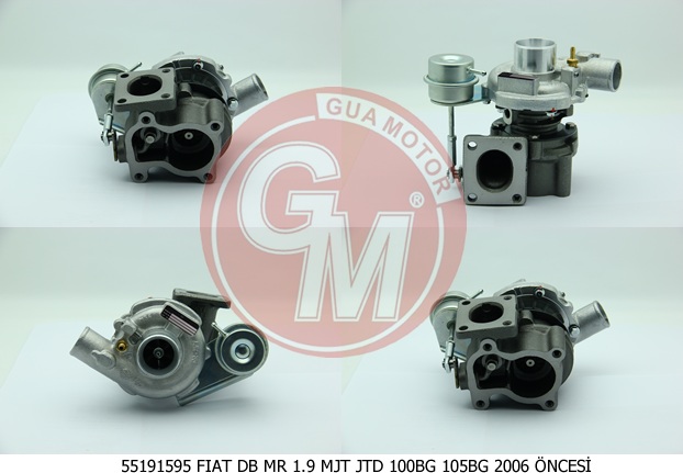 TURBO ŞARJ FIAT DB MR 1.9 MJT JTD 100BG 105BG 2006 ÖNCESİ