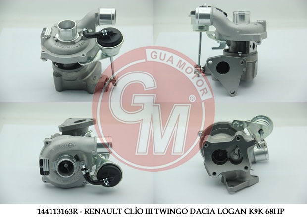 TURBO KOMPLE CLIO II-III-KNG 05 LOGAN 07 MODUS 04 TWNG 07 1.5 DCI 68 BG 54359980033