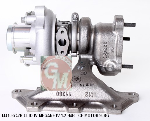 TURBO ŞARJ RENAULT CLIO IV MEGANE IV 1.2 H4B TCE MOTOR 90BG MANİFOLDLU