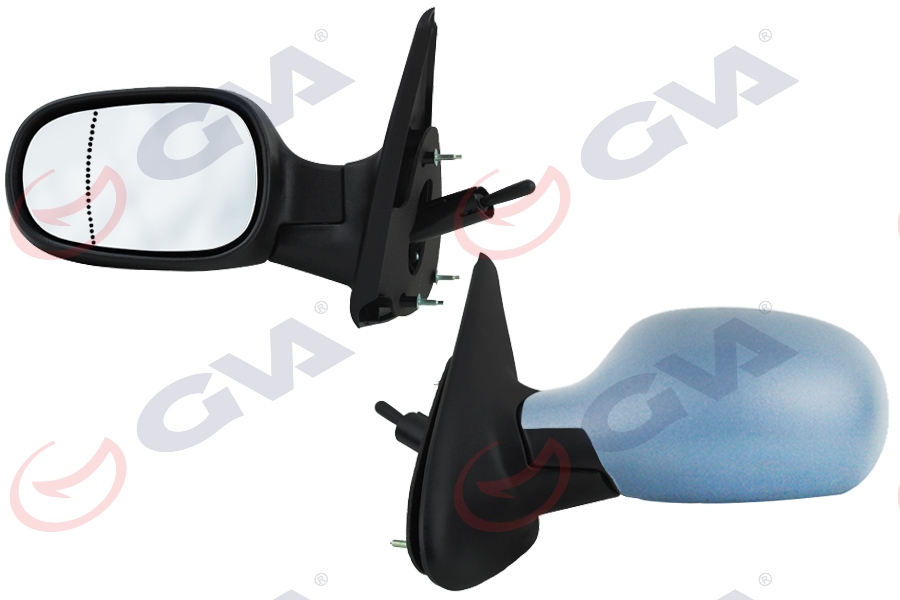 DIŞ DİKİZ AYNASI SOL MEGANE 99 MEKANİK ASTARLI ASFERİK 1 FİŞ VM-129PAL