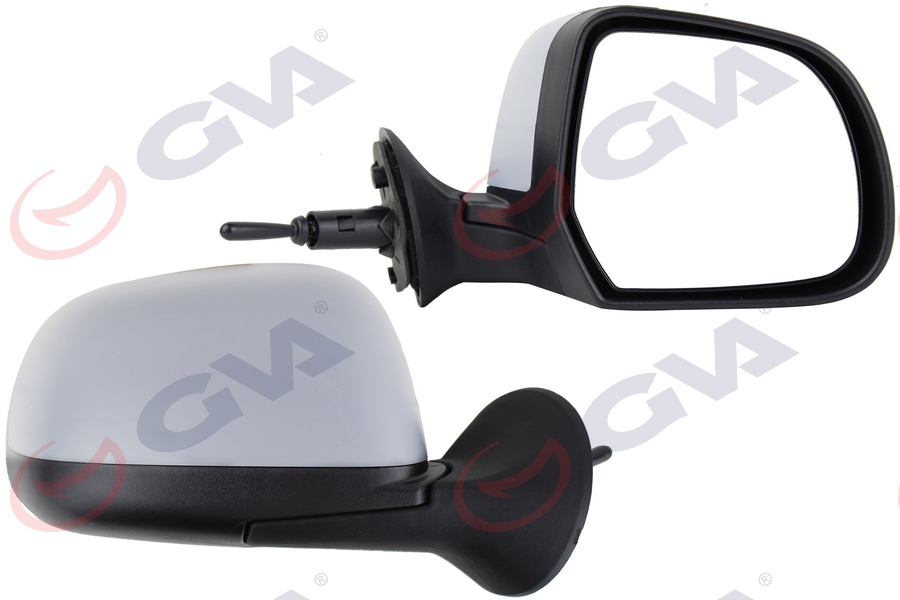 DIŞ DİKİZ AYNASI SAĞ DUSTER 11 MEKANİK ASTARLI SİYAH KONVEKS VM-6802PR