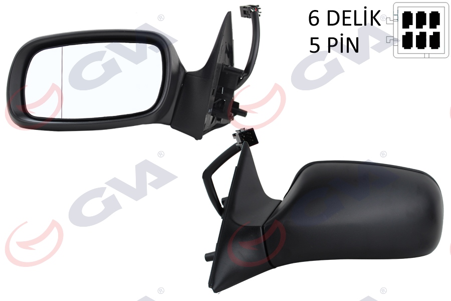 DIŞ DİKİZ AYNASI SOL ASTRA F 94 ELEKTRİKLİ ISITMALI ASFERİK 5 FİŞ VM-164EHL