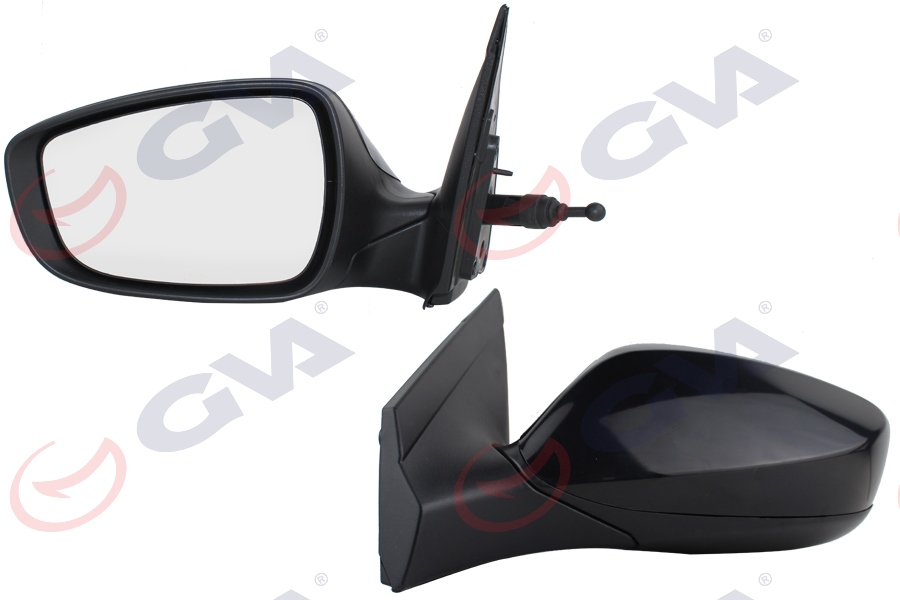 DIŞ DİKİZ AYNASI SOL BLUE 12 MEKANİK DÜZ CAM VM-6451L