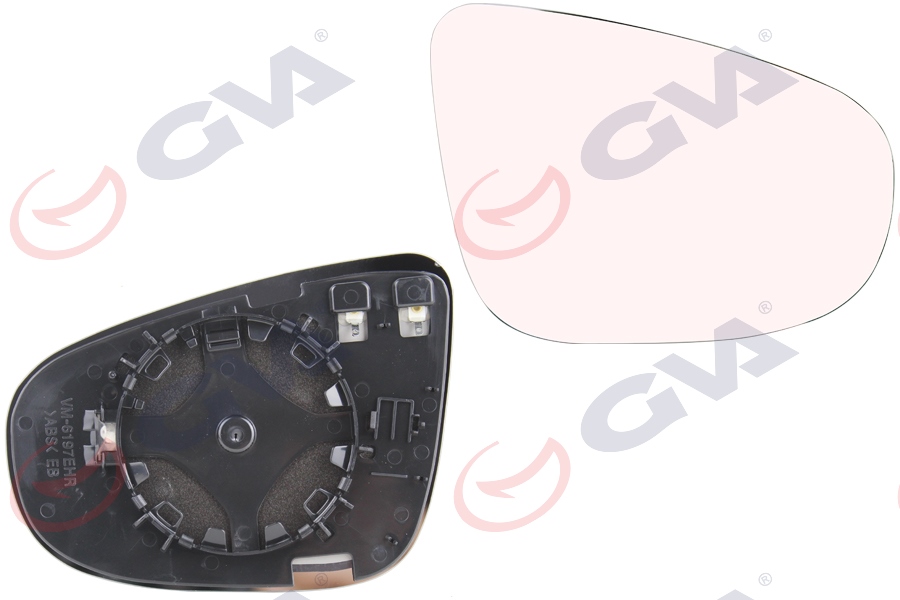 AYNA CAMI SAĞ GOLF VI 08-12 ISITMALI KONVEKS VM-6197GHR