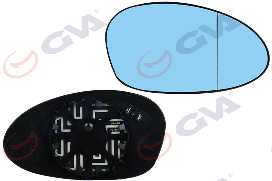 AYNA CAMI SAĞ 3 SERIES E90 SERIES E46 04-08 98-06 ISITMALI MAVİ CAM ASFERİK VM-085AGHR