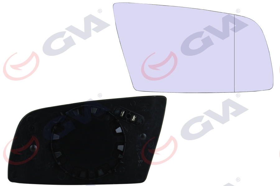 AYNA CAMI SAĞ 5 SERIES E60 01-09 ISITMALI MAVİ CAM ASFERİK VM-082AGHR