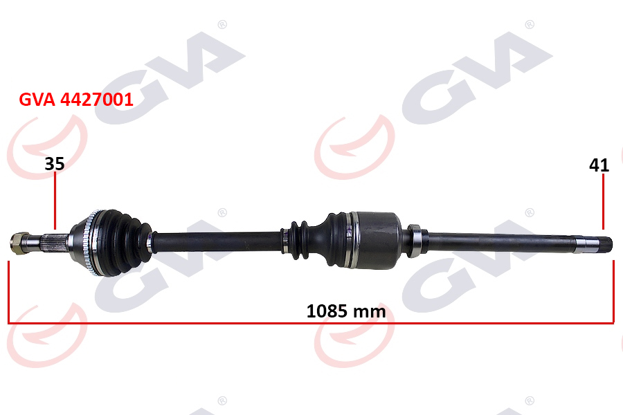 KOMPLE AKS SAĞ DUCATO-BOXER-JUMPER 2.5 D 94-02 18Q 1085MM