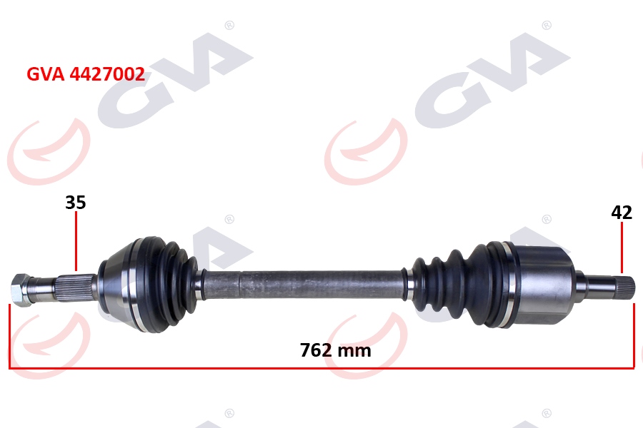 KOMPLE AKS SOL DUCATO-BOXER-JUMPER 2.5 D 94-02 18Q 762MM