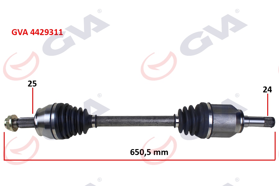 KOMPLE AKS ÖN SOL EGEA 1.3 MJT MT 15- İÇ AKS KAFALI