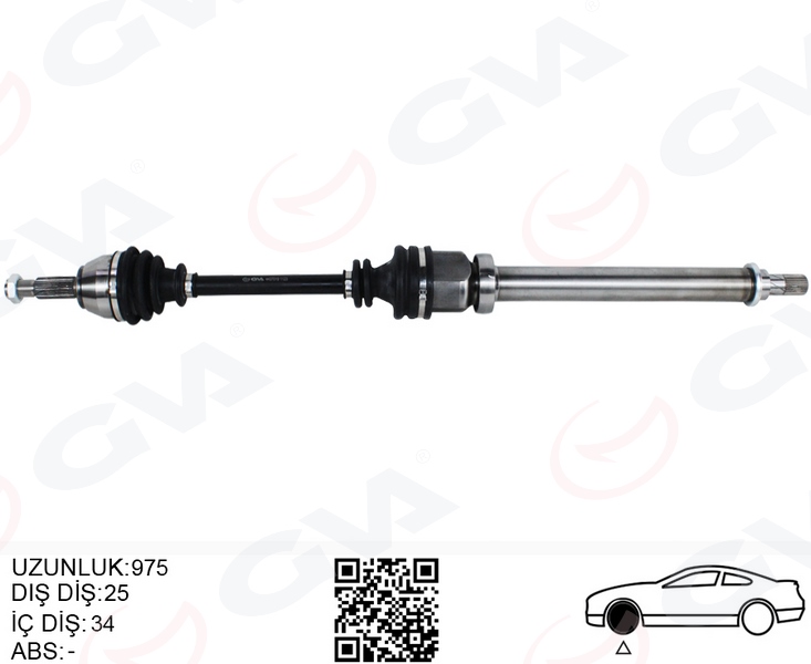 ÖN AKS KOMPLE SAĞ FORD FIESTA 13 1.6 BENZINLI 1.0 ECOBOOST B-MAX 1.6TI