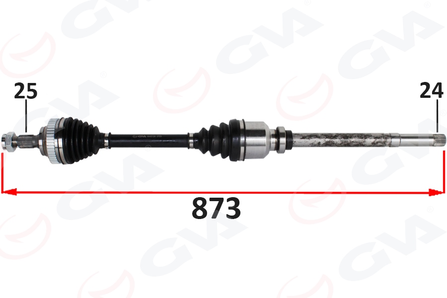 KOMPLE AKS ÖN SAĞ PSA PARTNER ORTA KASA 1.6 HDI ABSLI 03-08