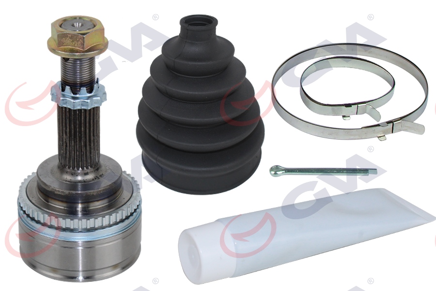 AKS KAFASI DIŞ ÖN AVENSIS T22 1.6-1.8 2.0 DOCH VVTİ GLS-GS 16V 97-03 ABS Lİ 48DİŞ 26X23X56 160MM T22 2.8 8V TD 97-03 - T25 1.8 VVT-İ -DOCH 16V 03-09
