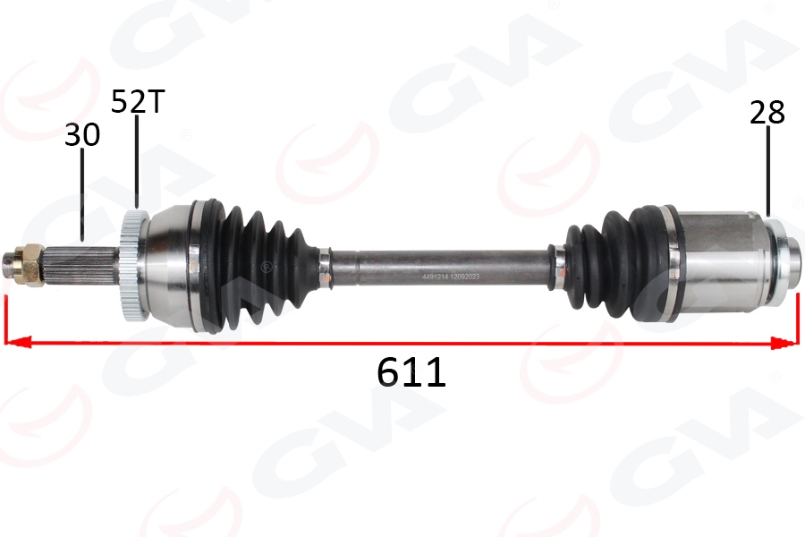 KOMPLE AKS ÖN SAG ABSLI HYUNDAI SANTA FE CM 2.2 CRDI A-T 06-12