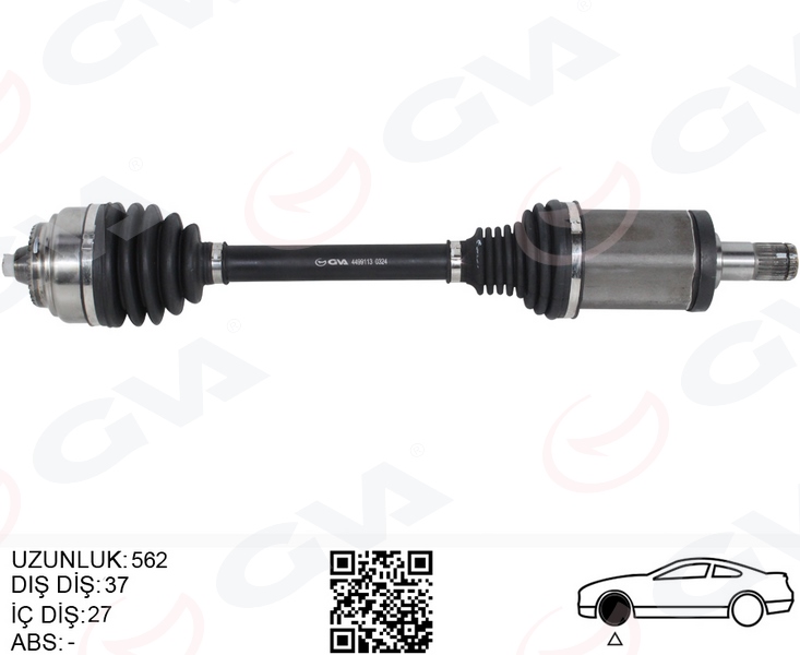 KOMPLE AKS ÖN SOL BMW F10 F12 F13 F06 XDRIVE 562MM